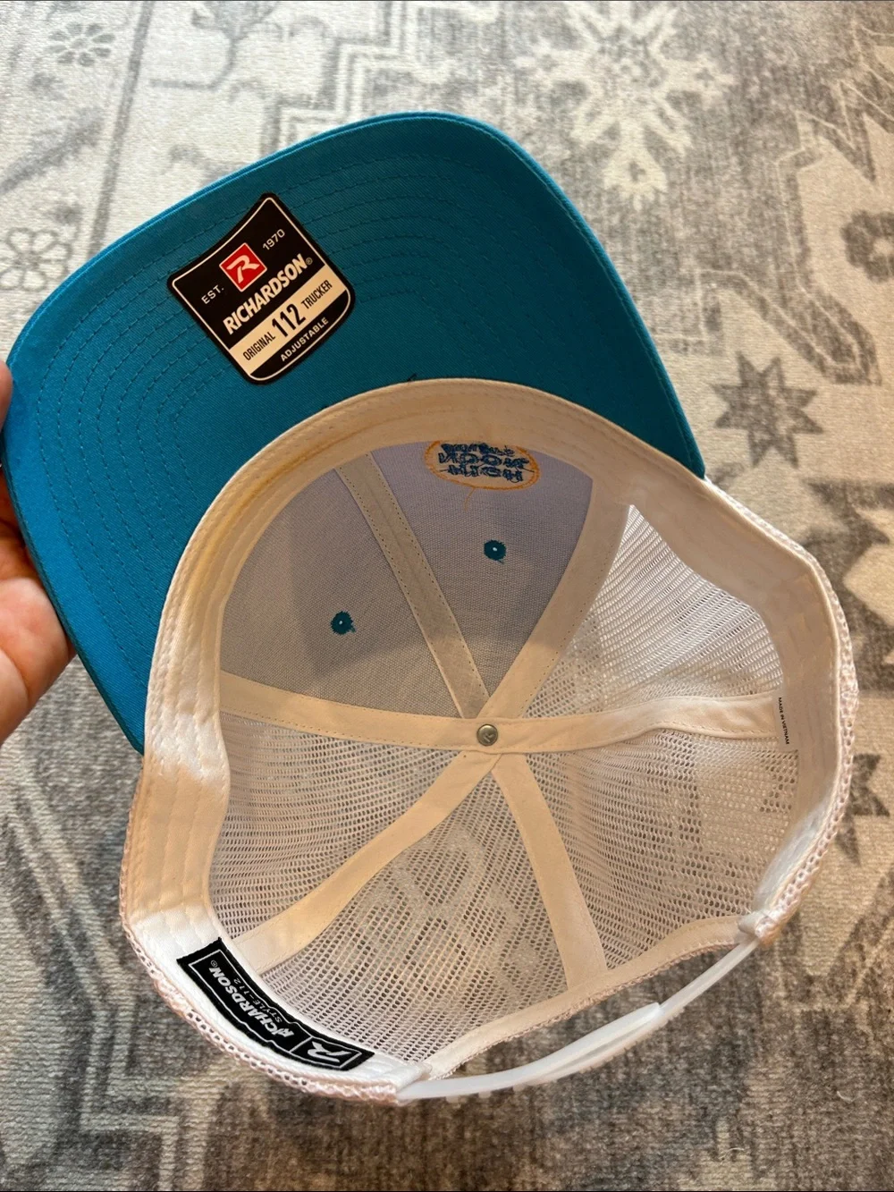 High Noon Hard Seltzer Blue & White Trucker Hat
